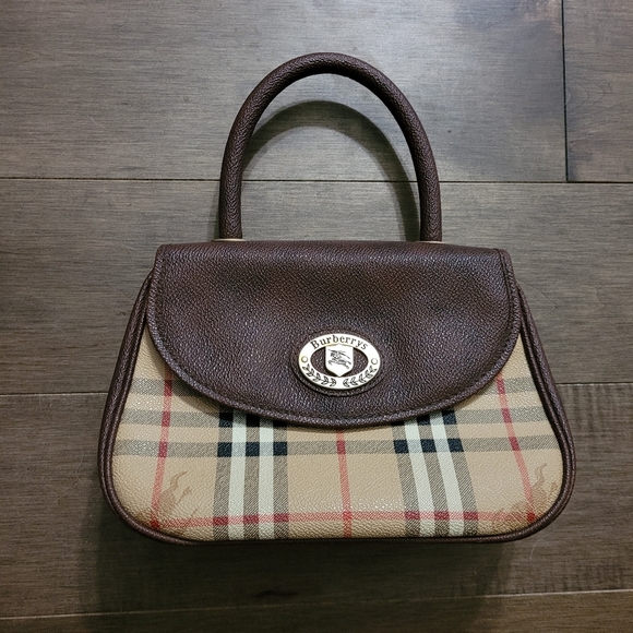 Authentic Vintage Burberry Mini Kelly - Picture 1 of 14